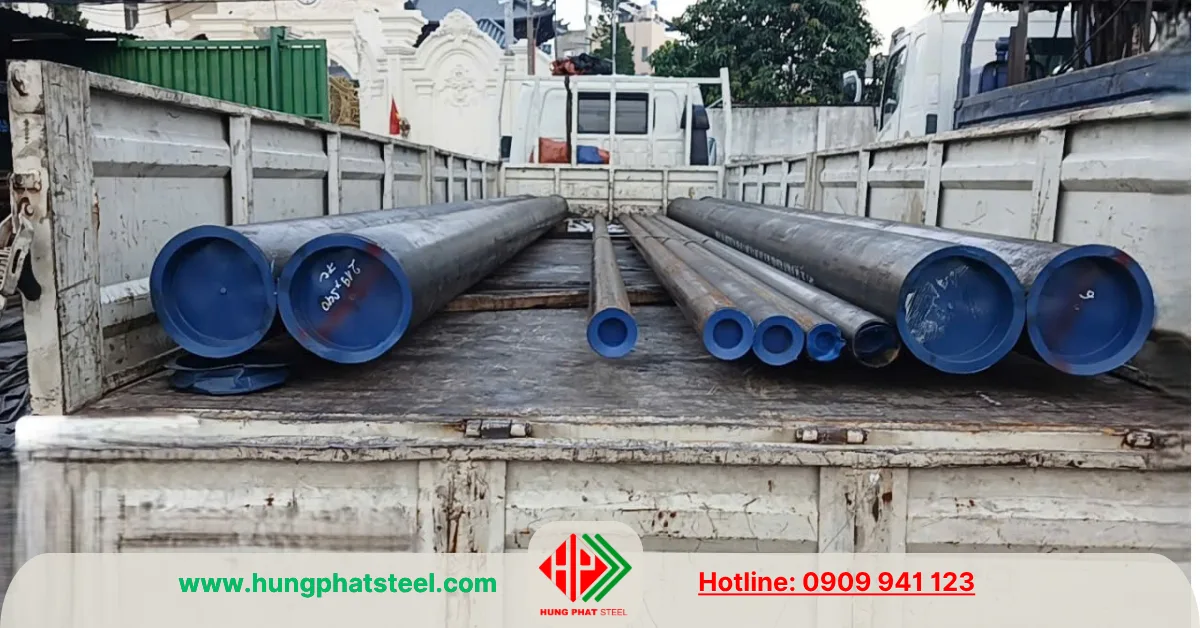 Ống thép đúc phi 219 (DN200) SCH40