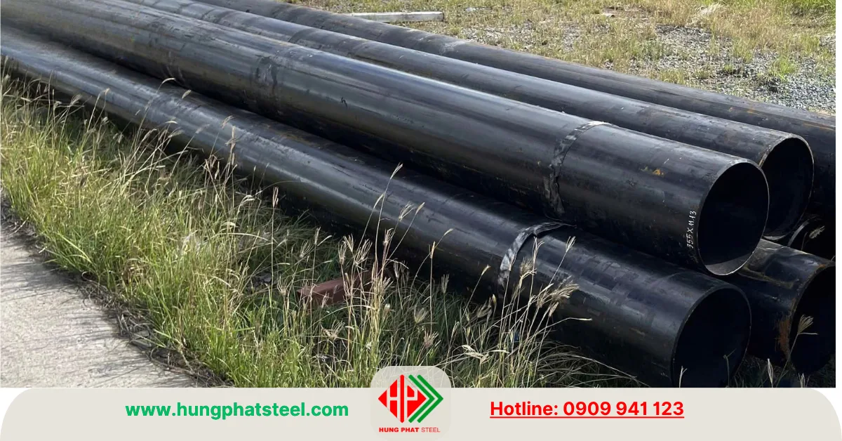 Ống thép đúc phi 355 (DN350 x SCH40)
