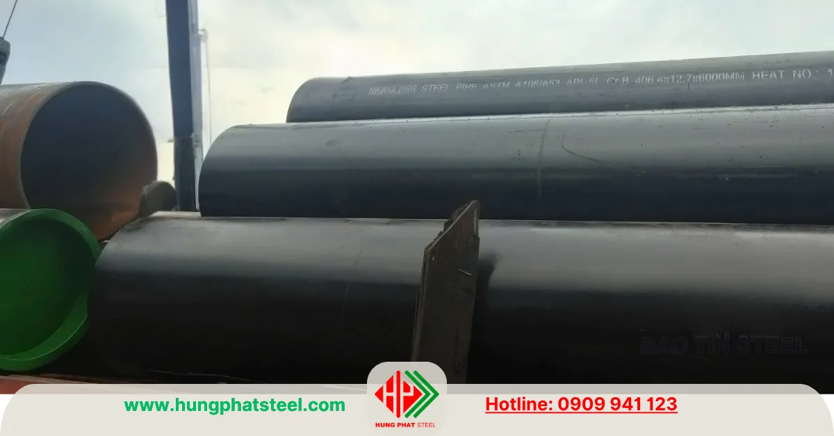 Ống thép đúc phi 406 (DN400)