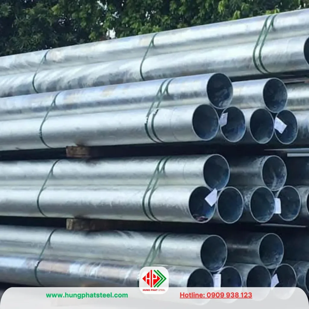 Ống thép mạ kẽm Hòa Phát