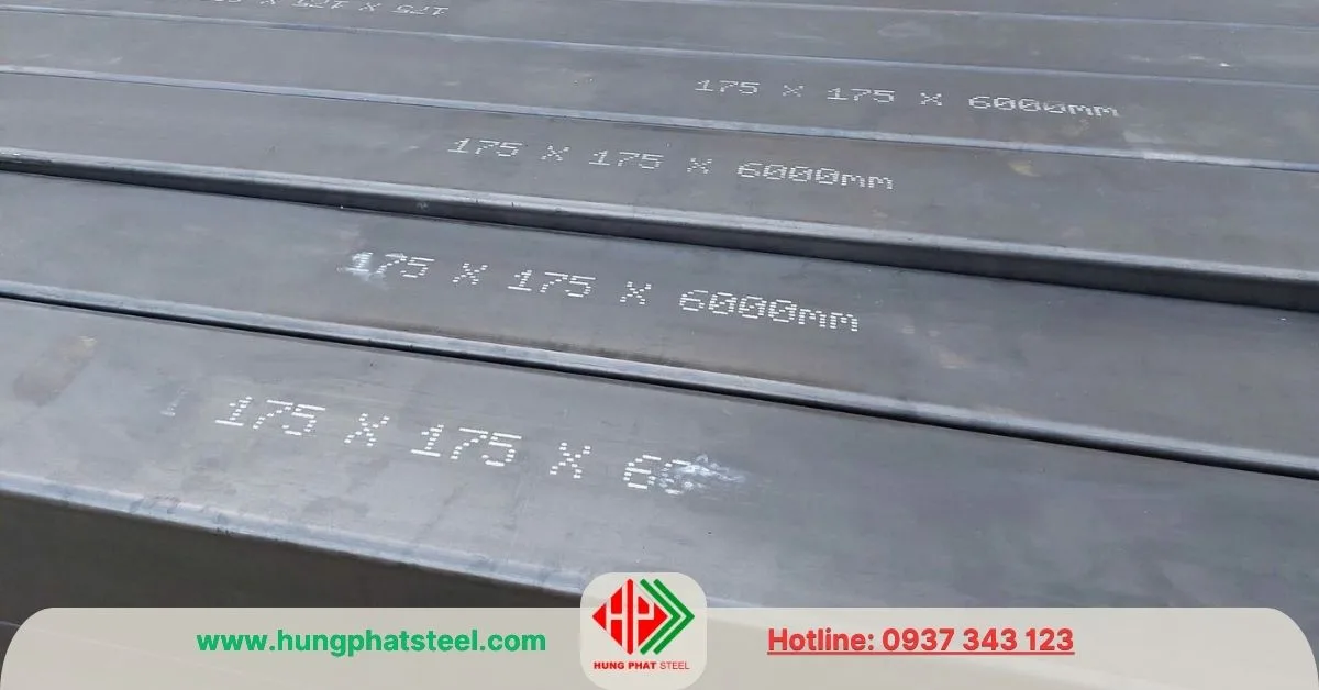 Thép Hộp Vuông 175x175
