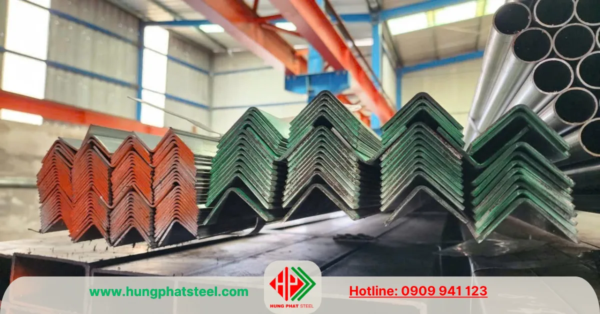 Thép V tôn kẽm chấn