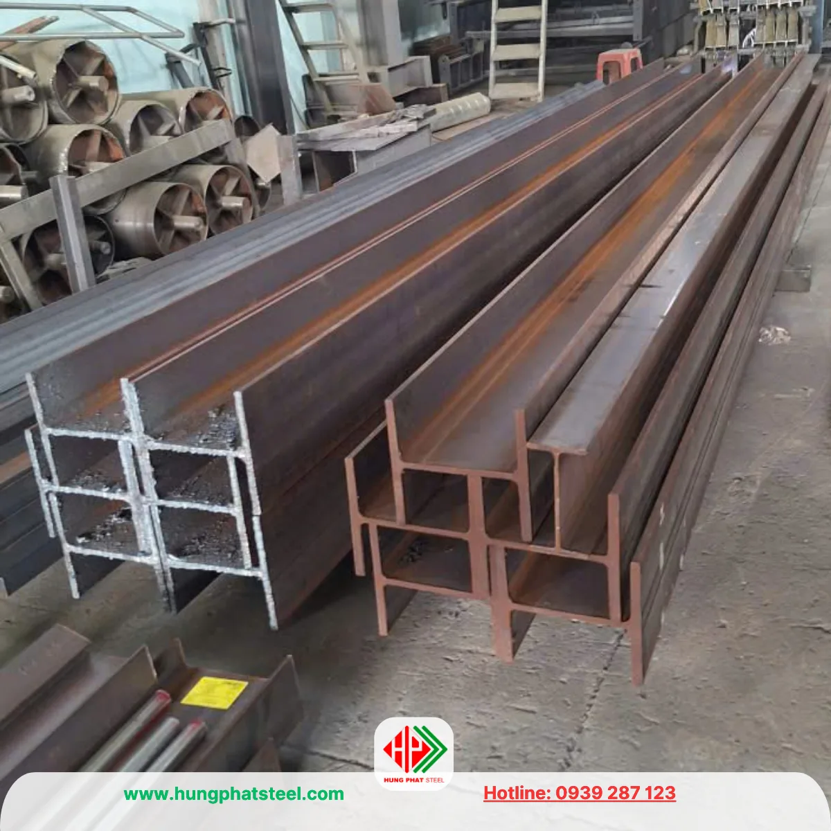 Thép hình H250 cây 6 mét