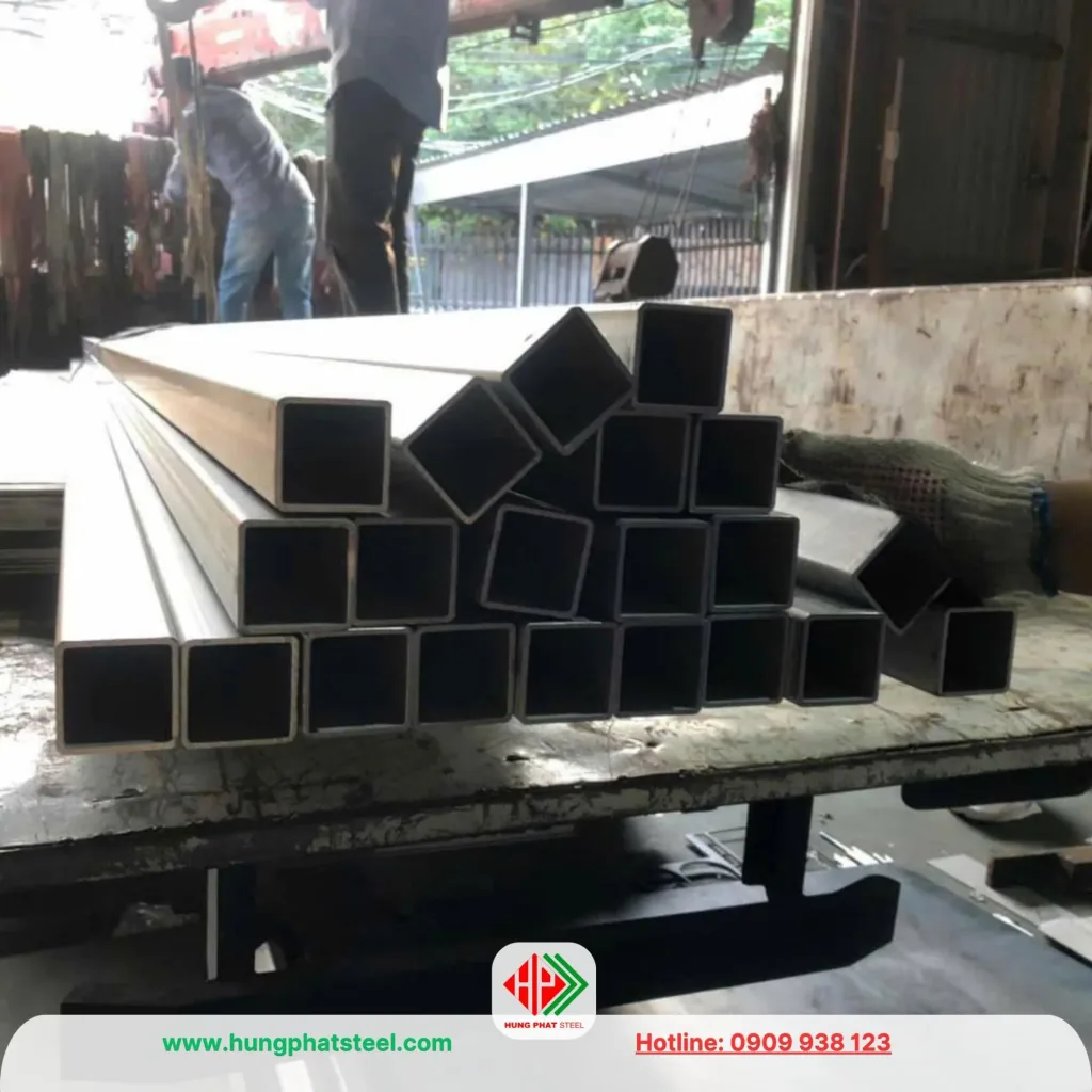 cây inox hộp