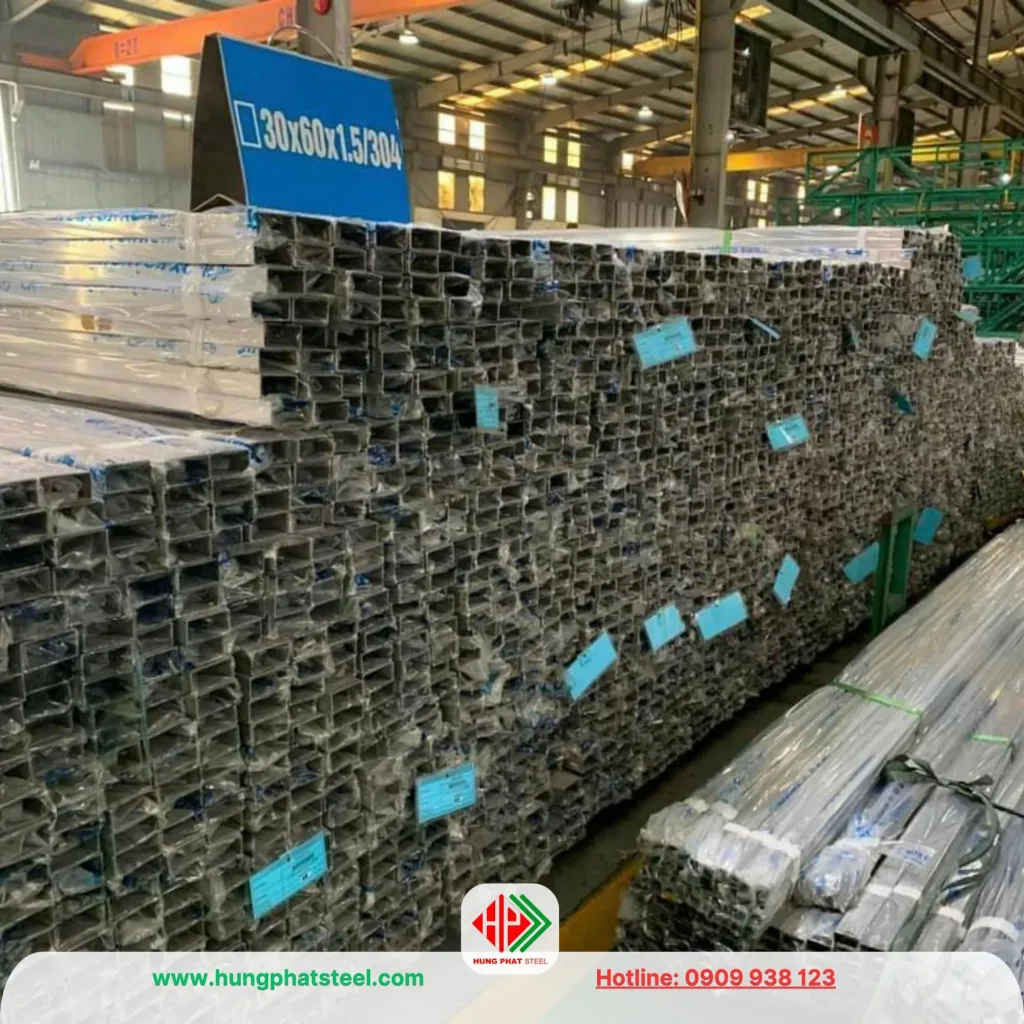cây inox hộp