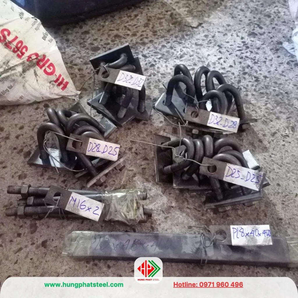Cóc nối lồng thép cọc khoan nhồi và tường vây - Ảnh 14