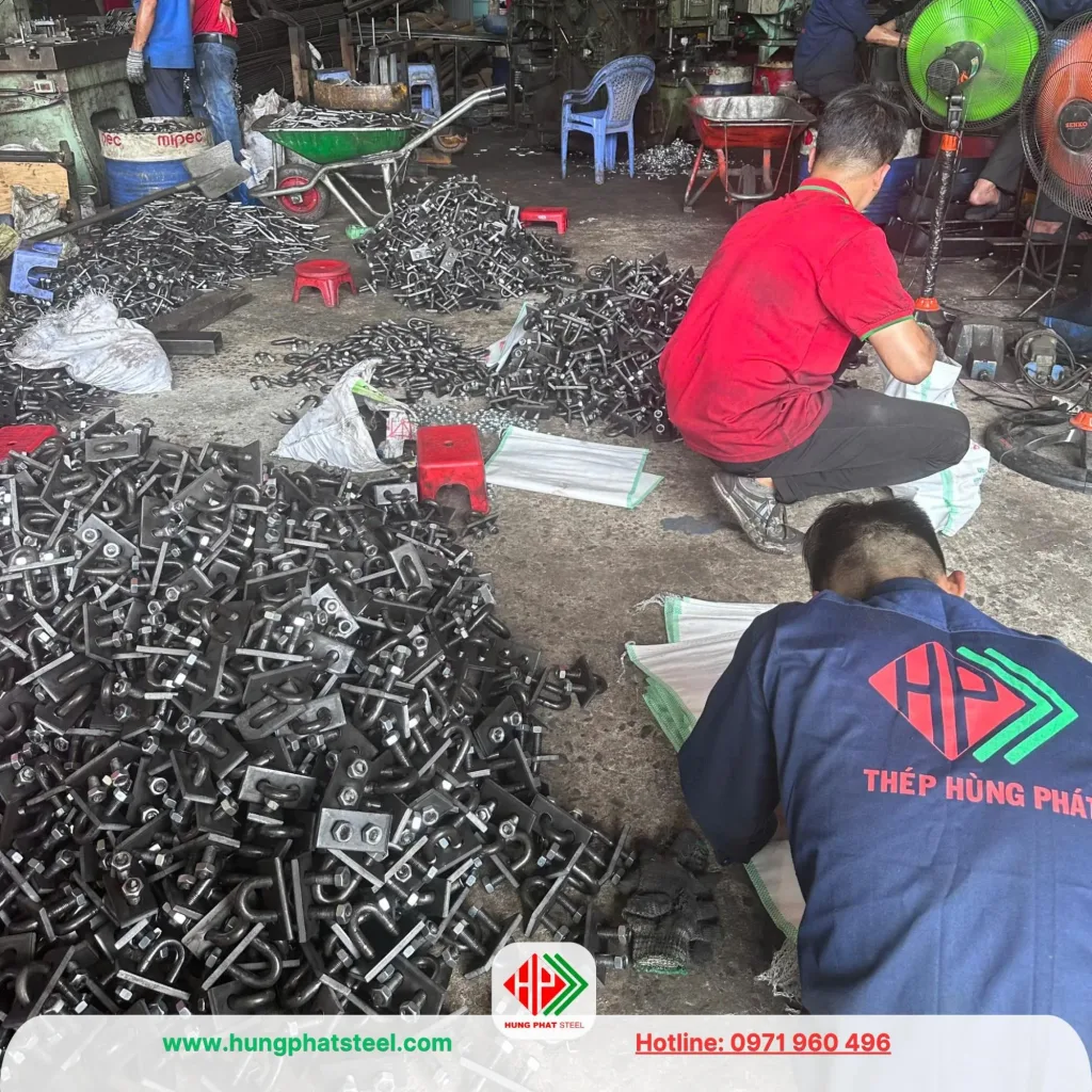 Cóc nối lồng thép cọc khoan nhồi và tường vây - Ảnh 12