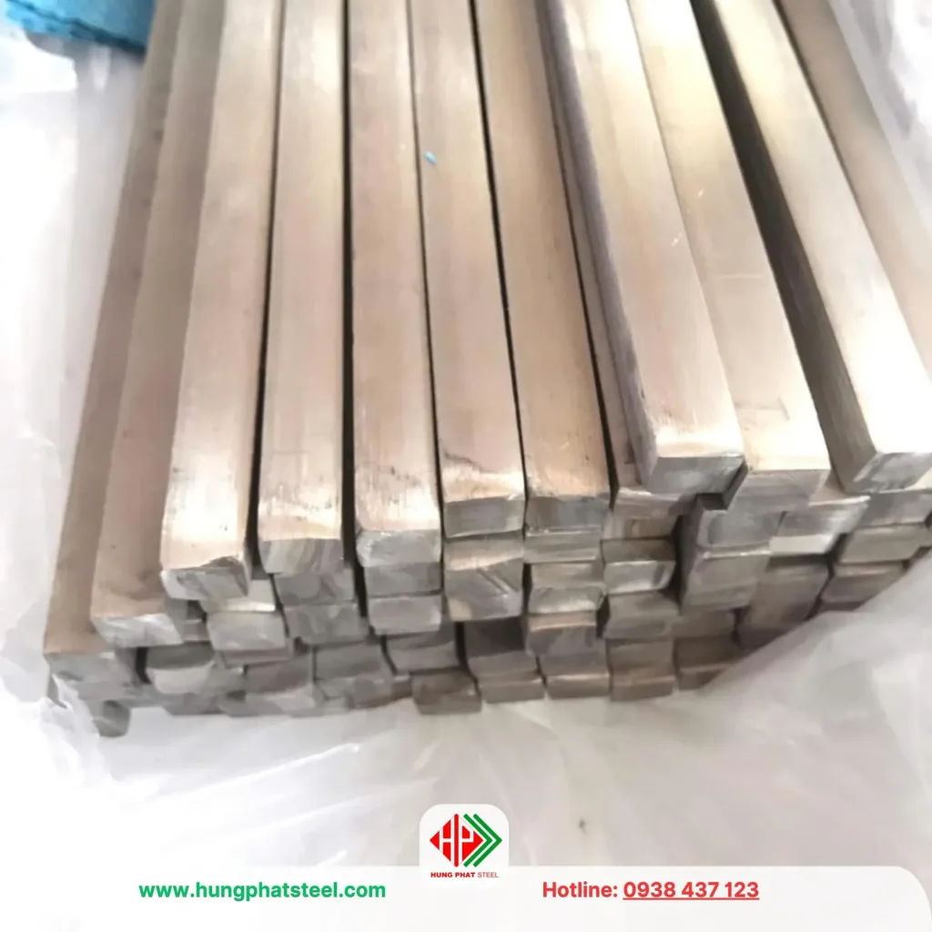 Vuông Đặc INOX 304 316 201 (Thép vuông đặc không gỉ) - Ảnh 4