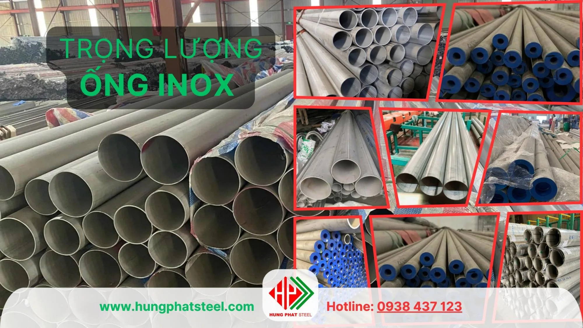 Bảng Trọng Lượng Ống INOX