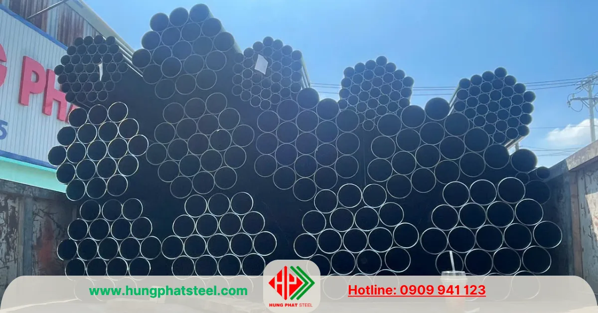 Ống thép 190 phân phối bởi Thép Hùng Phát