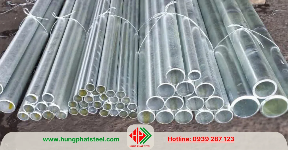 Ống thép đúc mạ kẽm D27