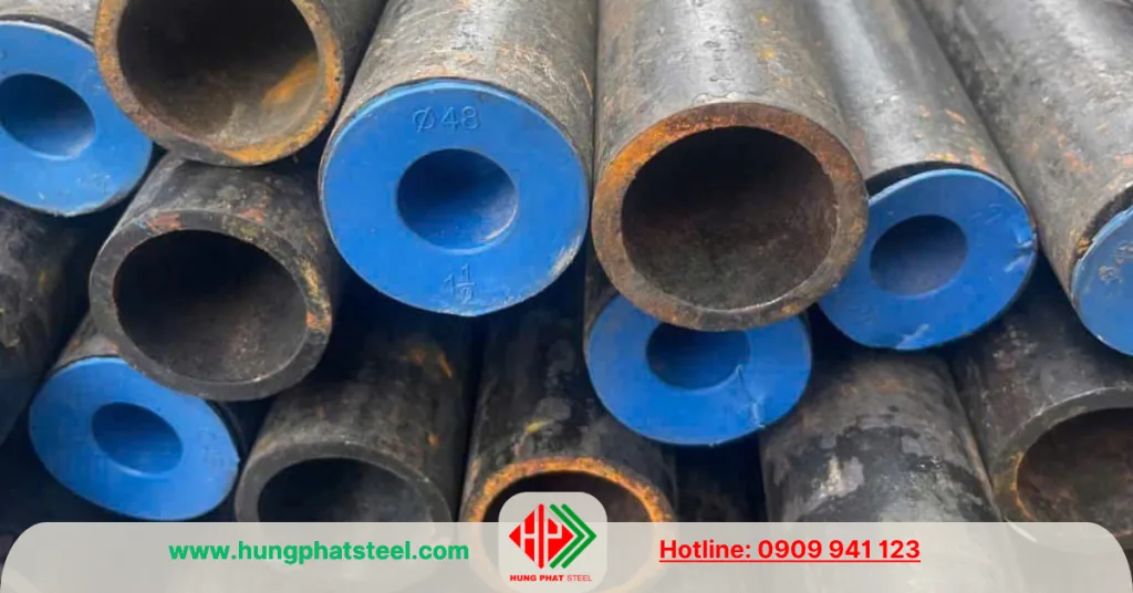 Ống thép đúc phi 49 (DN40)