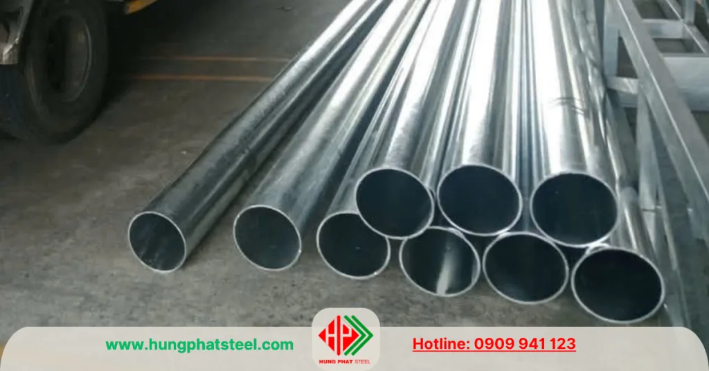 Ống thép mạ kẽm phi 219 x 5.56mm