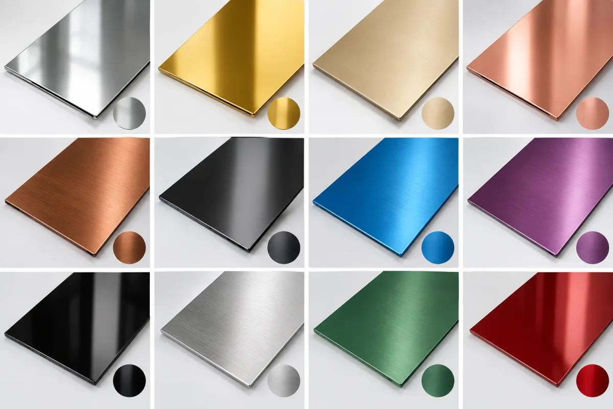 Tấm inox màu trang trí