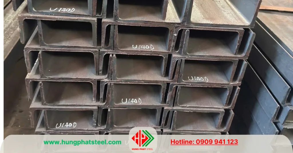 Thép hình U140 (sắt U140)