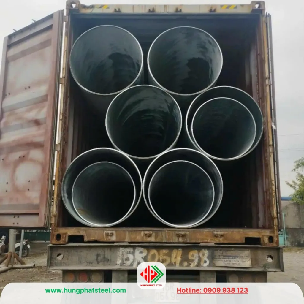 ống mạ kẽm size lớn nhập khẩu