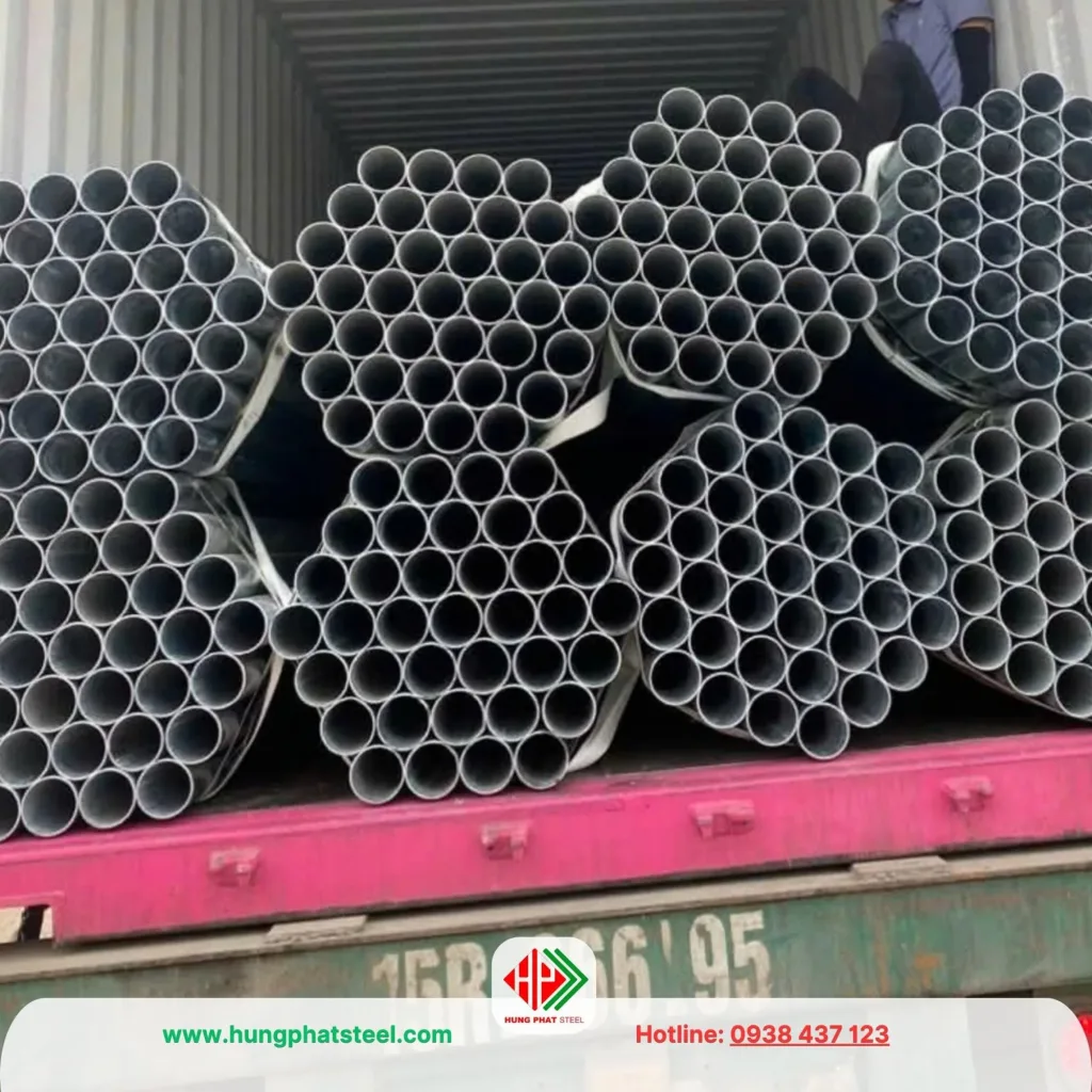 Ống thép mạ kẽm D110
