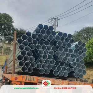 Ống thép mạ kẽm phi 140 (DN125)