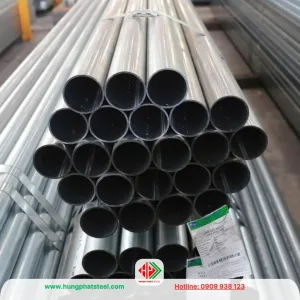 ống thép mạ kẽm phi 76