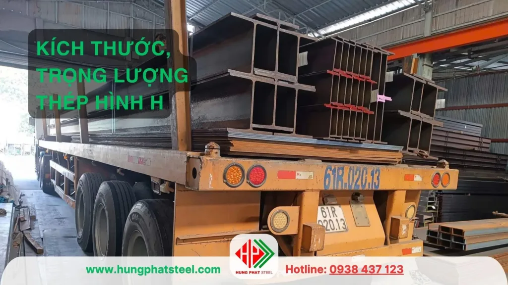 Quy Cách, Kích Thước và Trọng Lượng Thép Hình H
