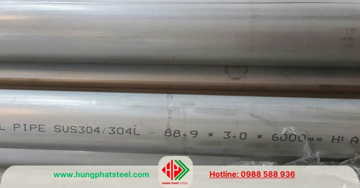 Ống INOX Công nghiệp phi 90 (88.9mm)