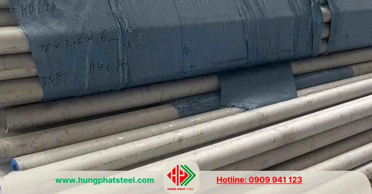 Ống inox phi 76 (ống đúc)
