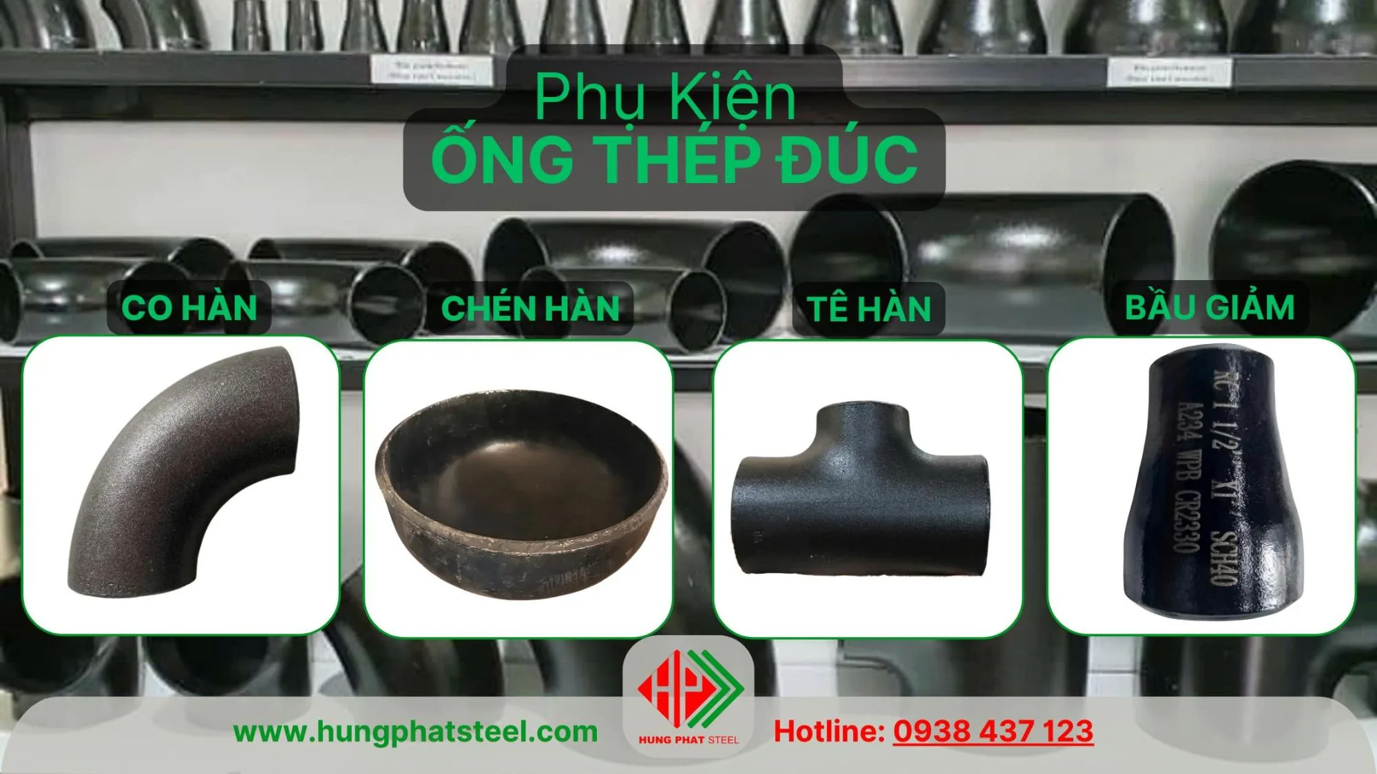 Phụ Kiện Ống Thép Đúc