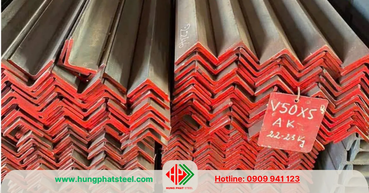 Thép V50x5ly tại kho Thép Hùng Phát