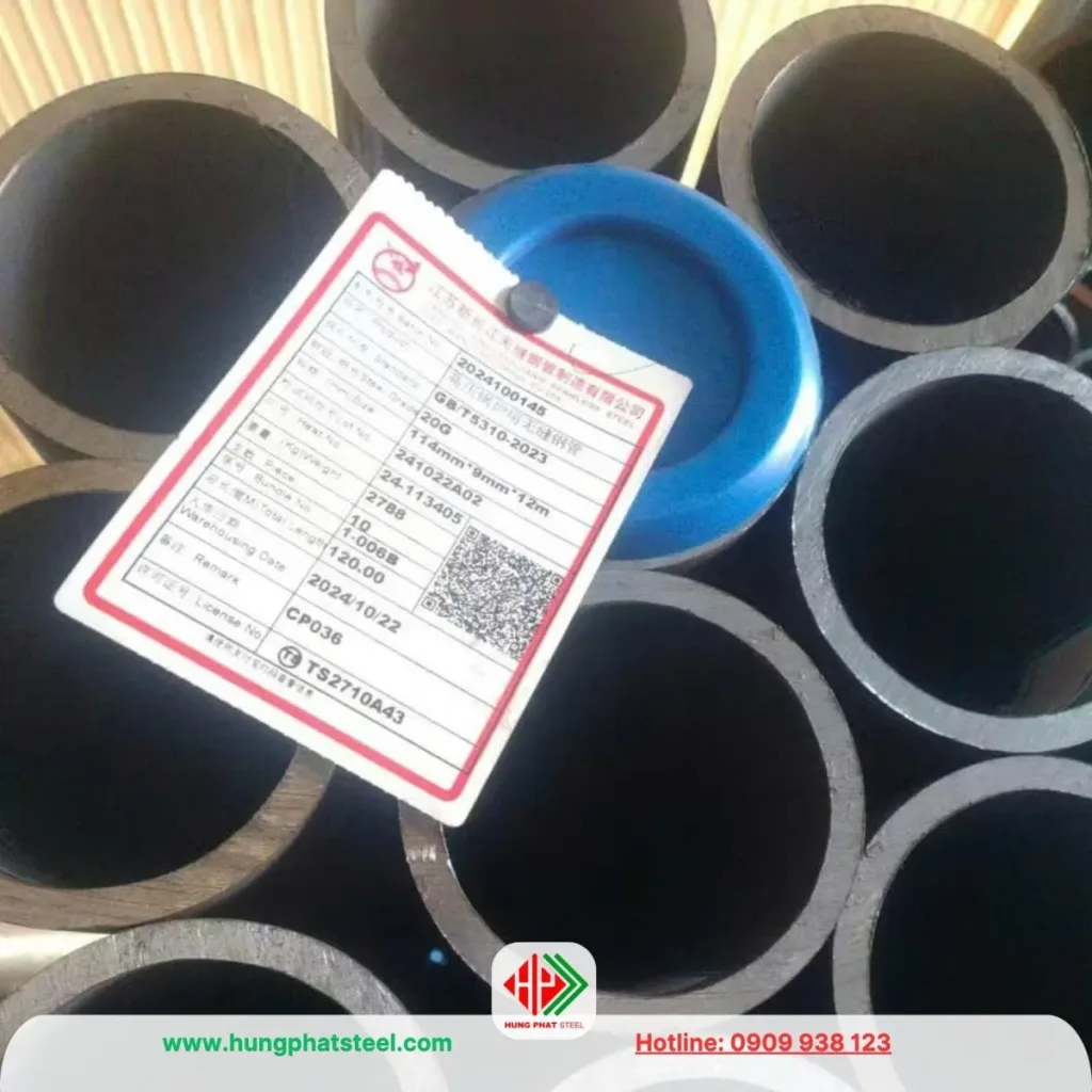 Thép ống đúc Trung Quốc