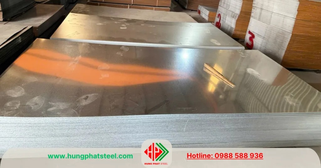 Thép tấm mạ kẽm (Tôn kẽm)
