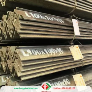 Thép hình V100x100 (Sắt V100 dày 7ly, 8ly, 9ly, 10ly, 12ly....)