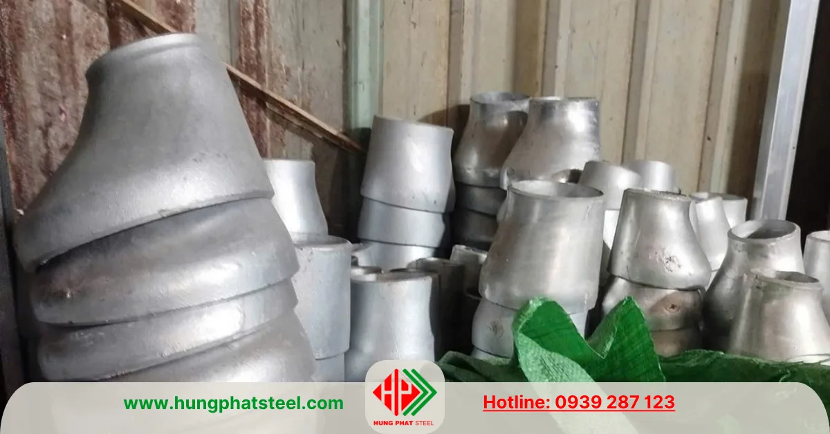 Bầu giảm lệch tâm mạ kẽm