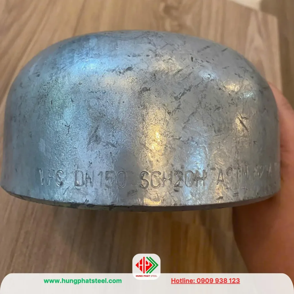 Chén hàn mạ kẽm SCH20 SCH40 SCH80