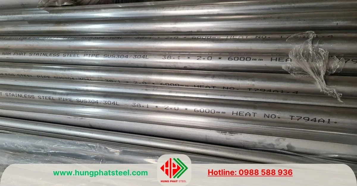 Ống INOX Phi 38
