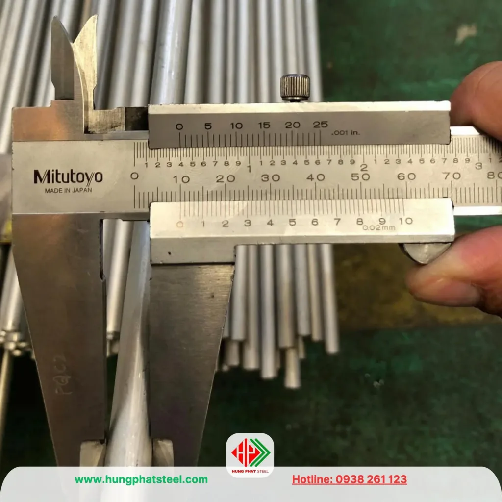 Ống inox 304 phi 10 DN6