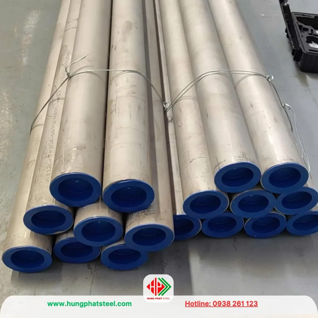 Ống inox 304 phi 101 DN90