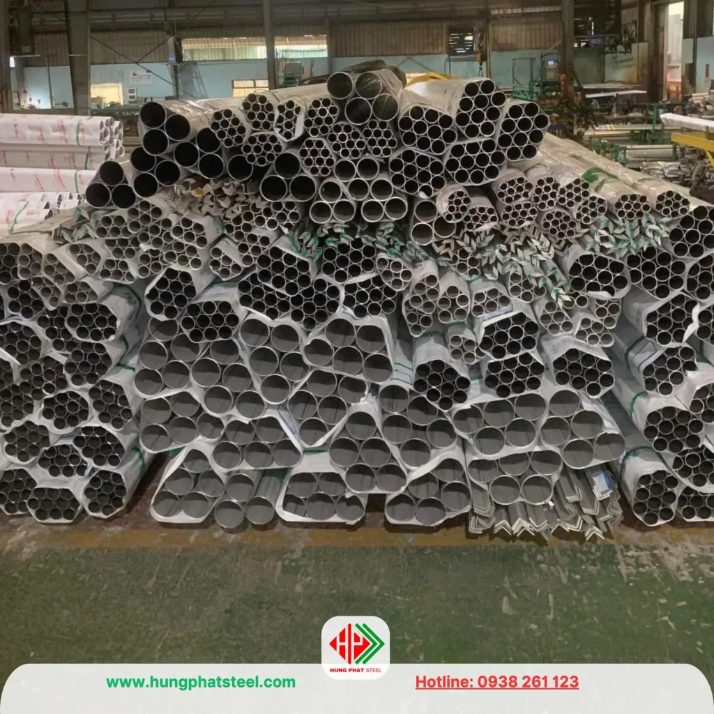 Ống inox 304 phi 34 DN25