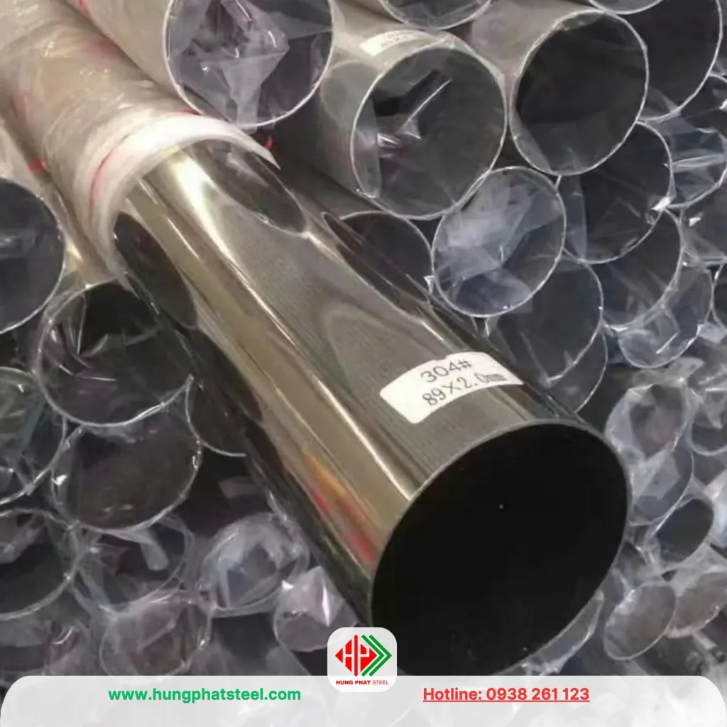 Ống inox 304 phi 89
