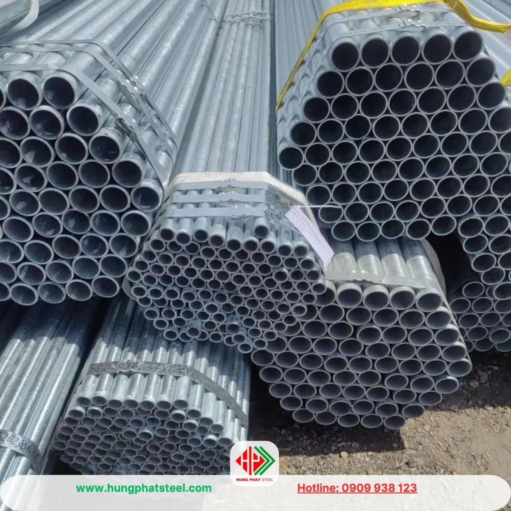 Ống thép mạ kẽm DN50