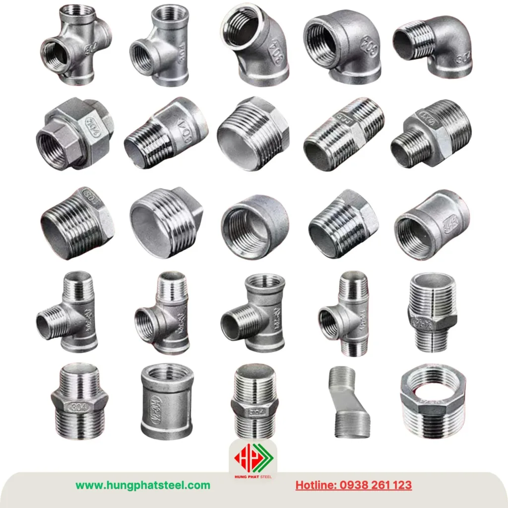Phụ kiện ren inox
