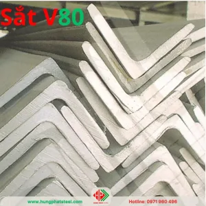 Thép hình V80 (Sắt V80x80 Dày 6ly 7ly 8ly 10ly 12ly....)