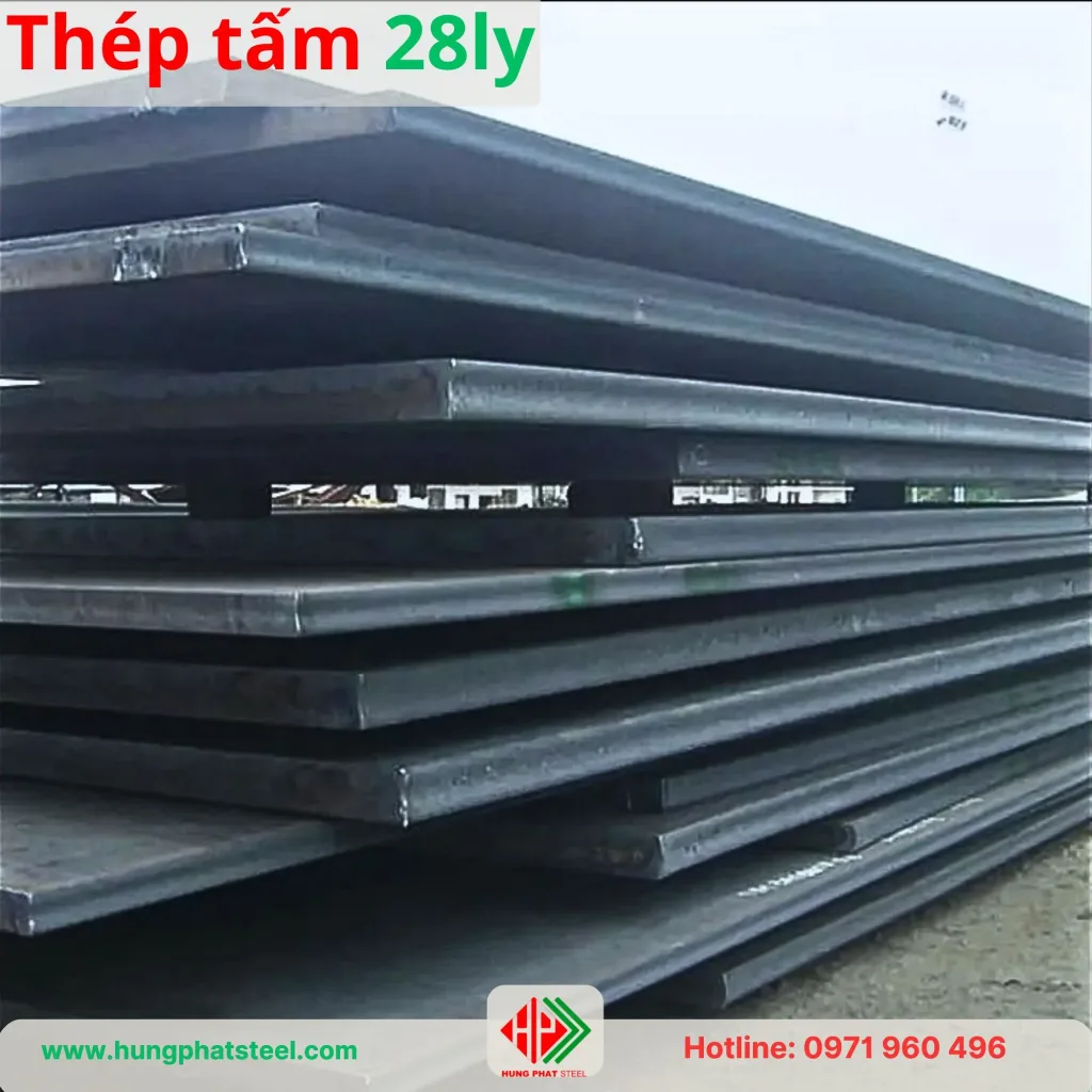 Thép Tấm 28 Ly (Sắt tấm 28mm) - Ảnh 3