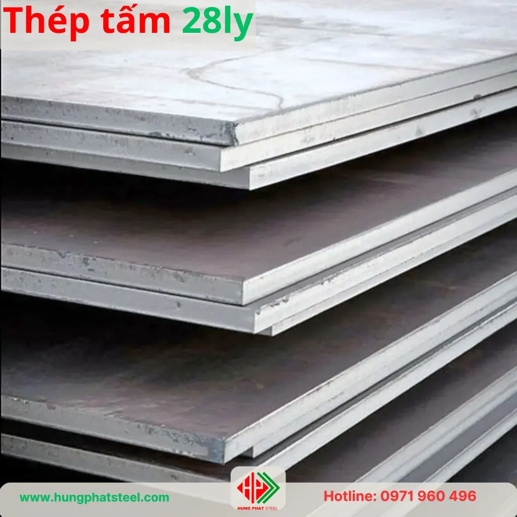 Thép Tấm 28 Ly (Sắt tấm 28mm) - Ảnh 2