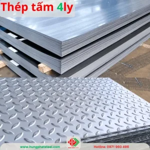 Thép tấm 4ly (Sắt tấm 4mm)