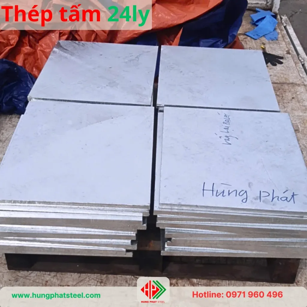 Thép Tấm 24 Ly (Sắt tấm 24mm) - Ảnh 5