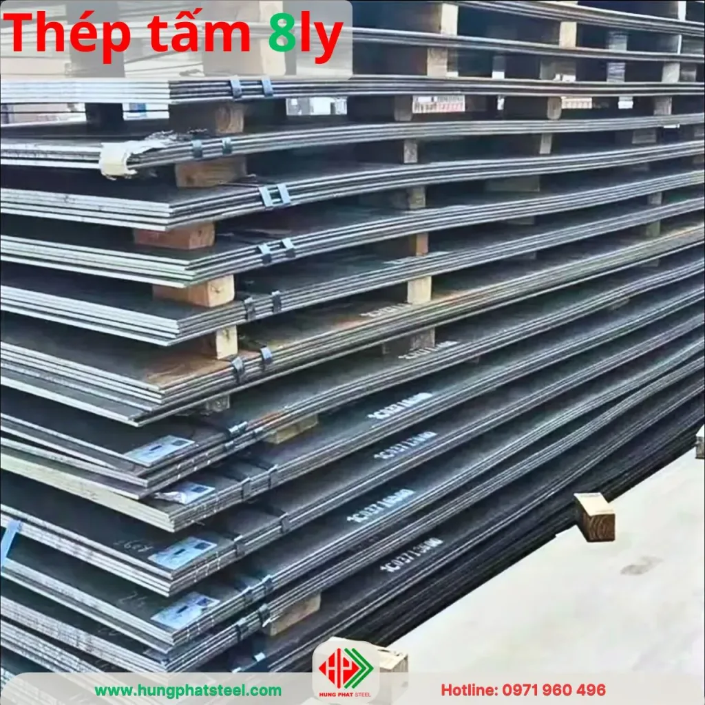 Thép Tấm 8Ly (Sắt tấm 8mm)