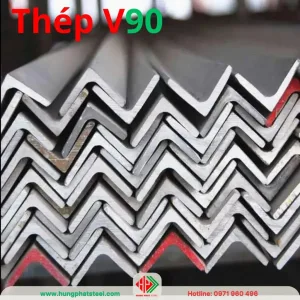 Thép hình V90 (Sắt V90x90 Dày 6ly 7ly 8ly 9ly 10ly)