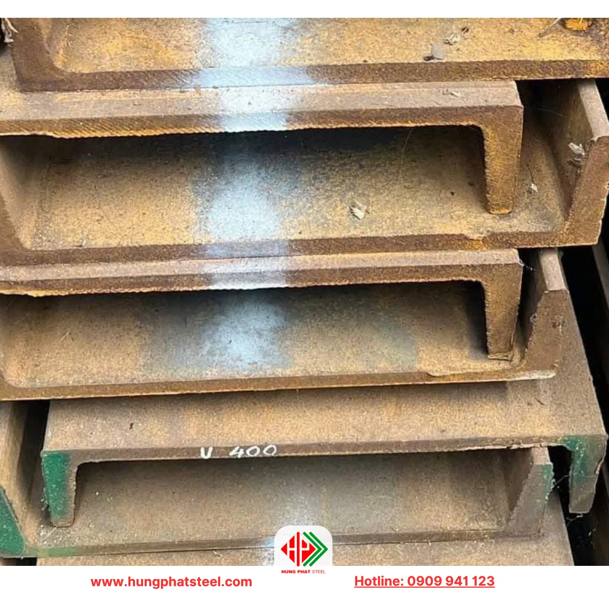 Ảnh tham khảo thép hình U400