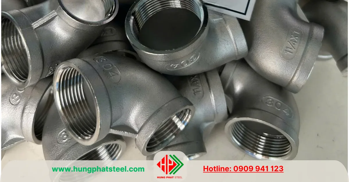Co giảm ren inox 304