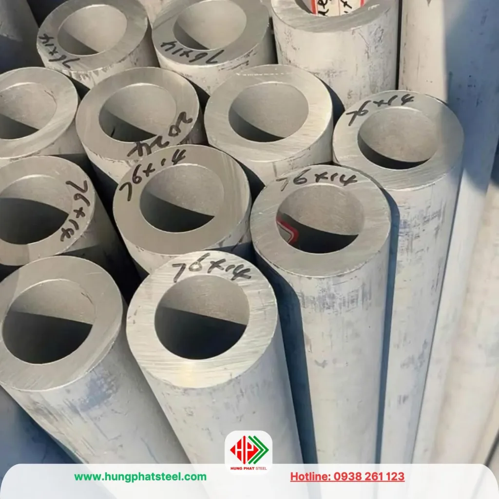 Ống inox 304 phi 76 DN65 ống đúc